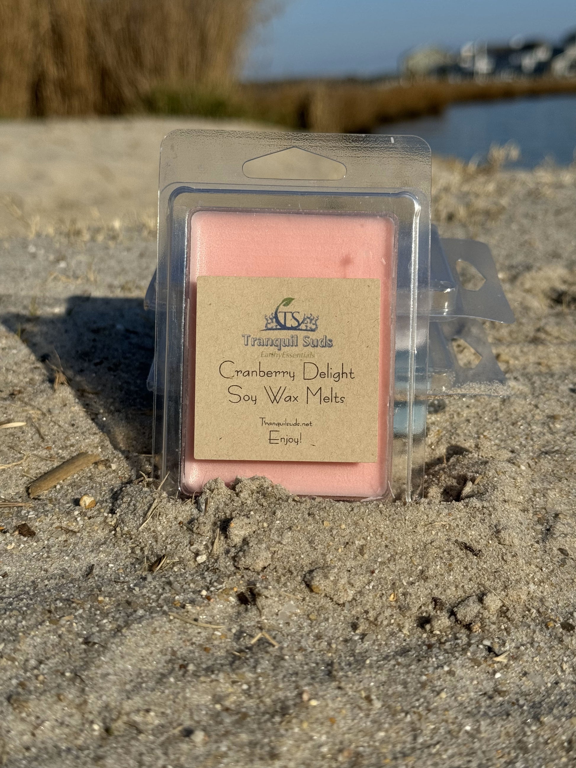 Cranberry Forest Soy Wax Melts  Holiday Edition Clamshells